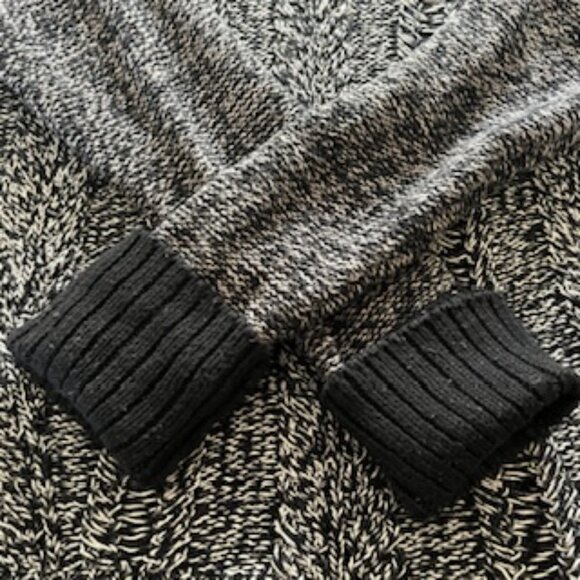 American Eagle Marled Cable Knit Sweater - Large - Picture 7 of 9